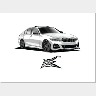 g20 m340i white Posters and Art